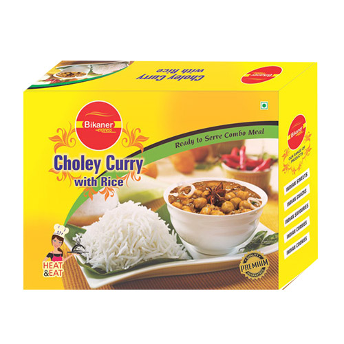 Choley Curry with Rice